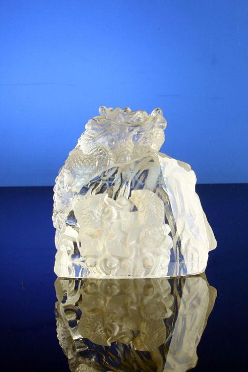 成都水晶雕塑工艺品制作厂家 a027-004 图片价格